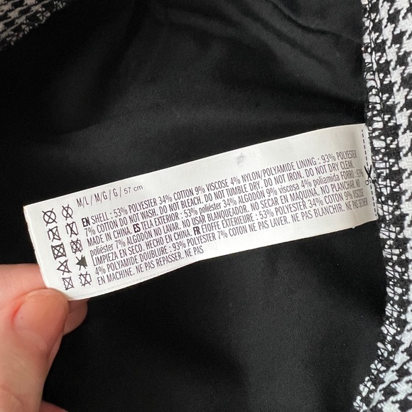 For­ev­er 21 Houndstooth Print Beret NWOT - Picture 11 of 12